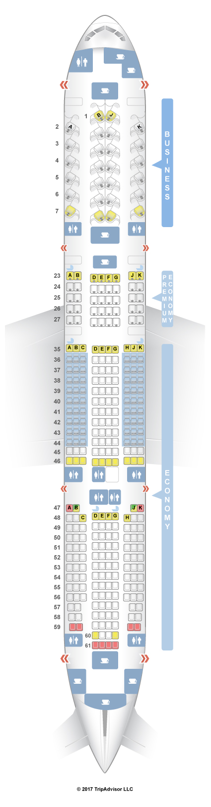 Air New Zealand 777 200 Seating Chart
