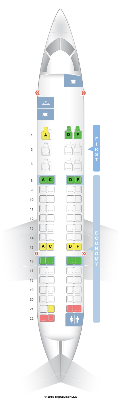 Canadair Regional Jet 700 Seating Chart