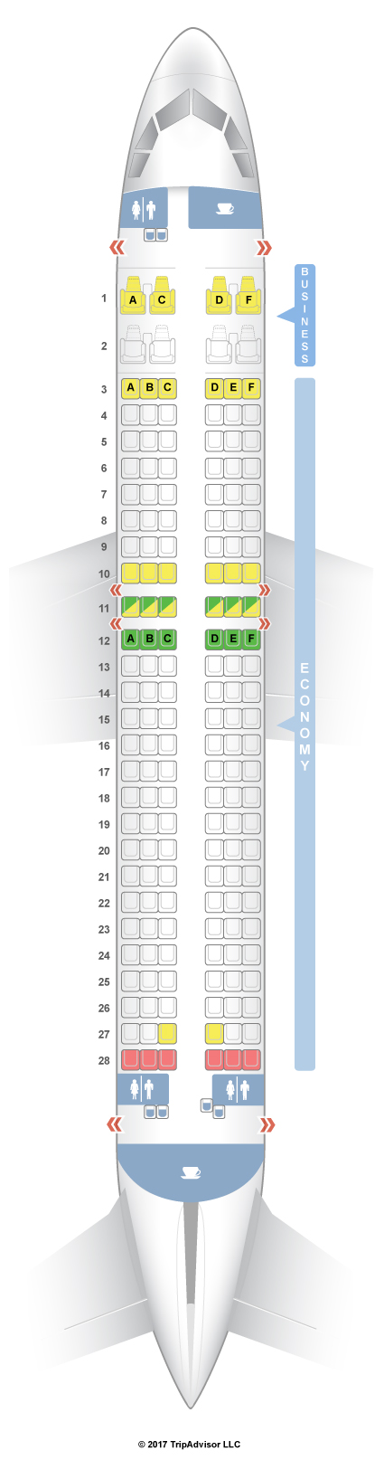 Airbus A320 Seating Chart Lufthansa