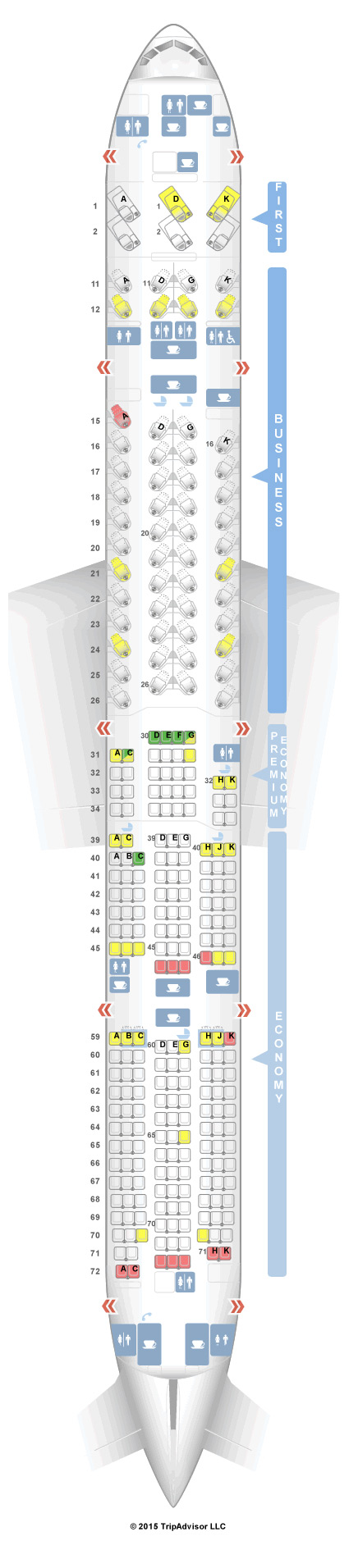 Aeroflot Boeing 777 300er Seating Chart