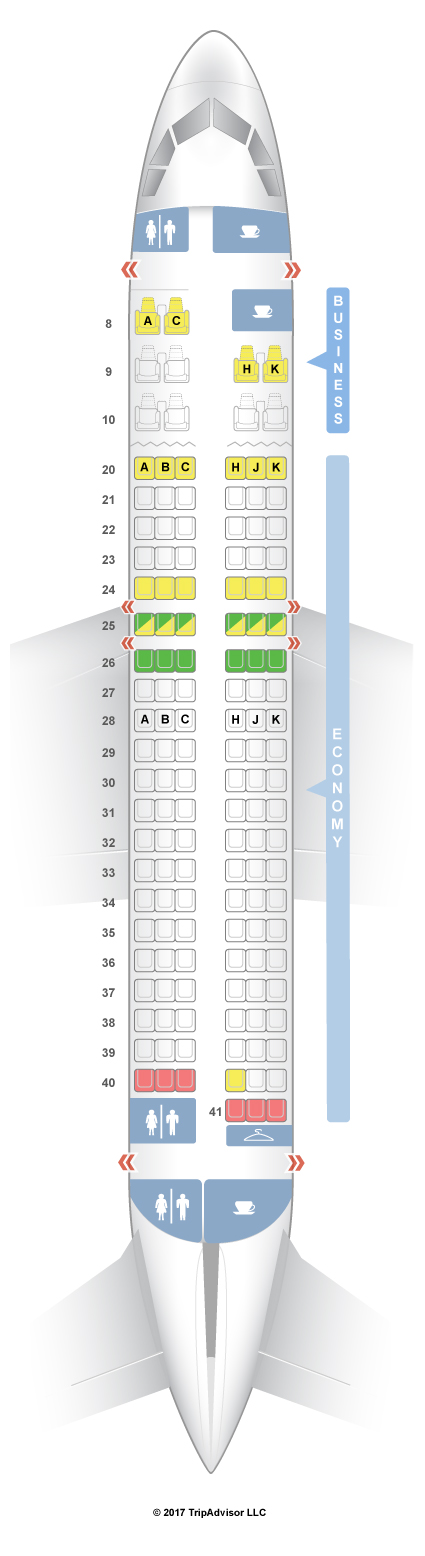 A220 Seating Chart