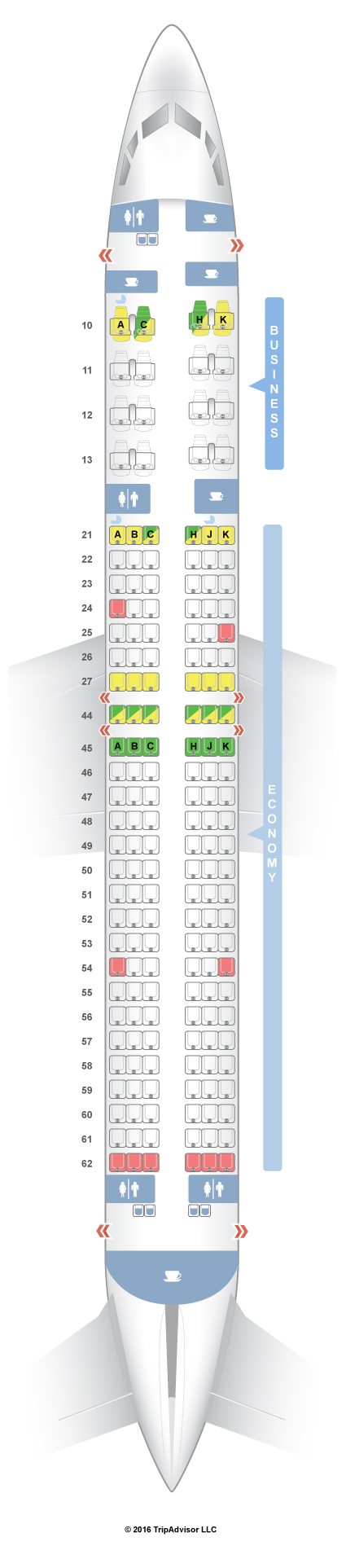American Airlines 747 Seating Chart