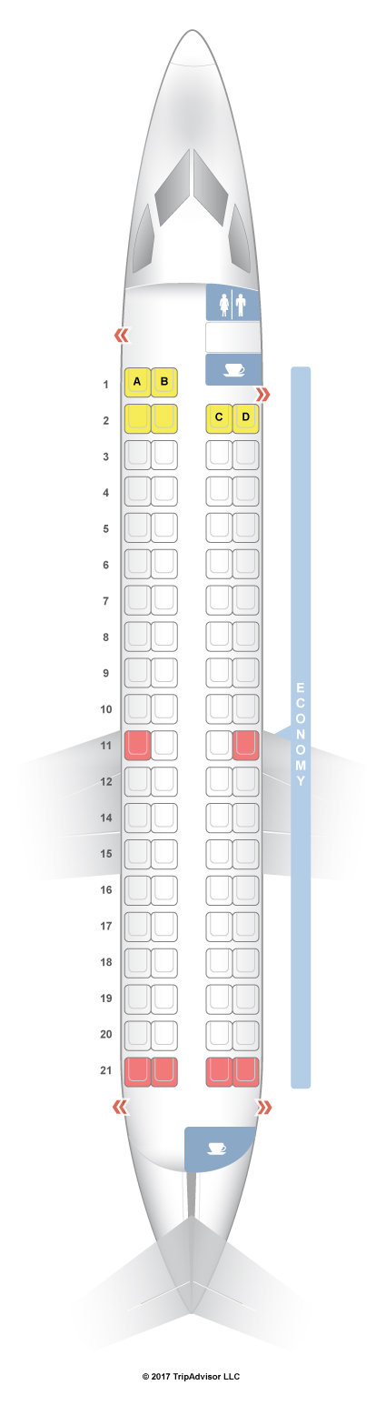 Dhc 8 Seating Chart