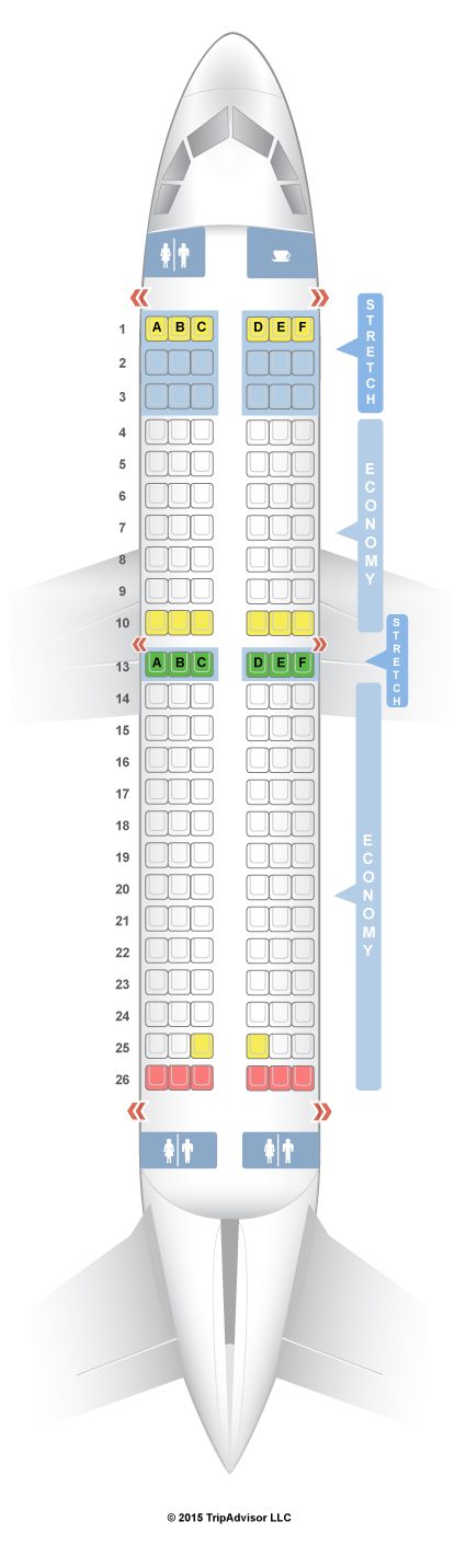 Airbus A321 Seating Chart Frontier