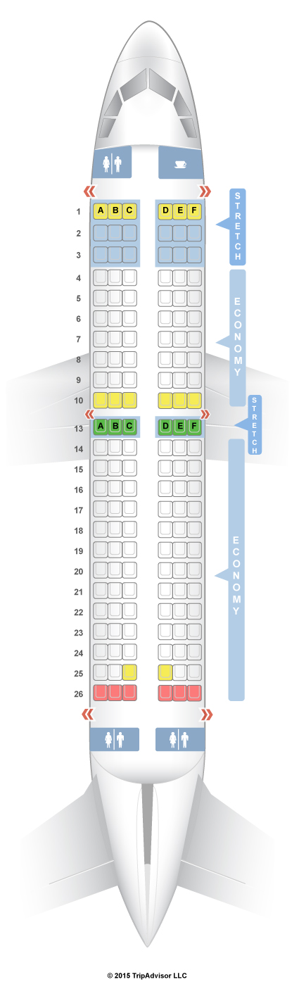 Airbus A320 Seating Chart Frontier