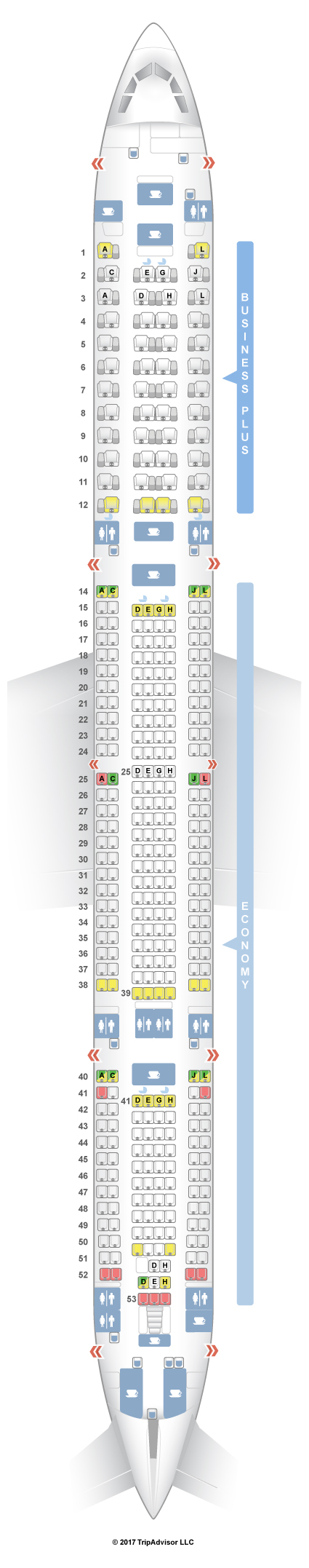 Iberia 6274 Seating Chart