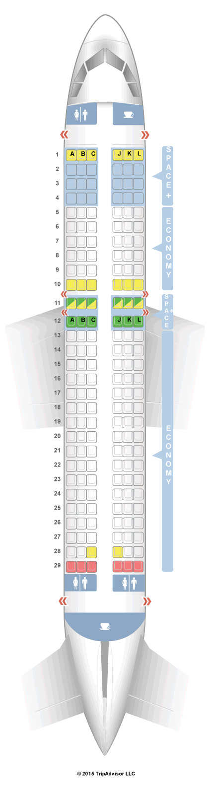 Lan Airbus A320 Seating Chart