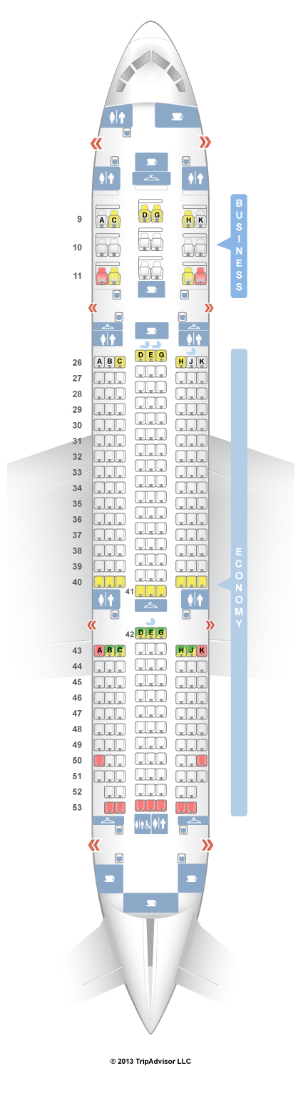 787 Dreamliner Seating Chart