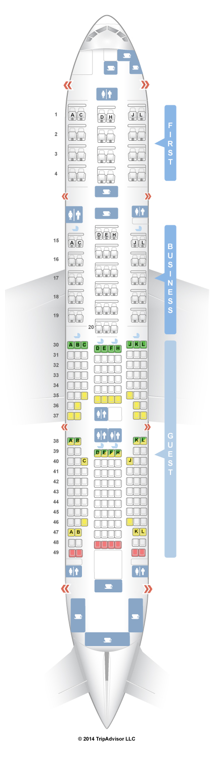 777 200 Seating Chart
