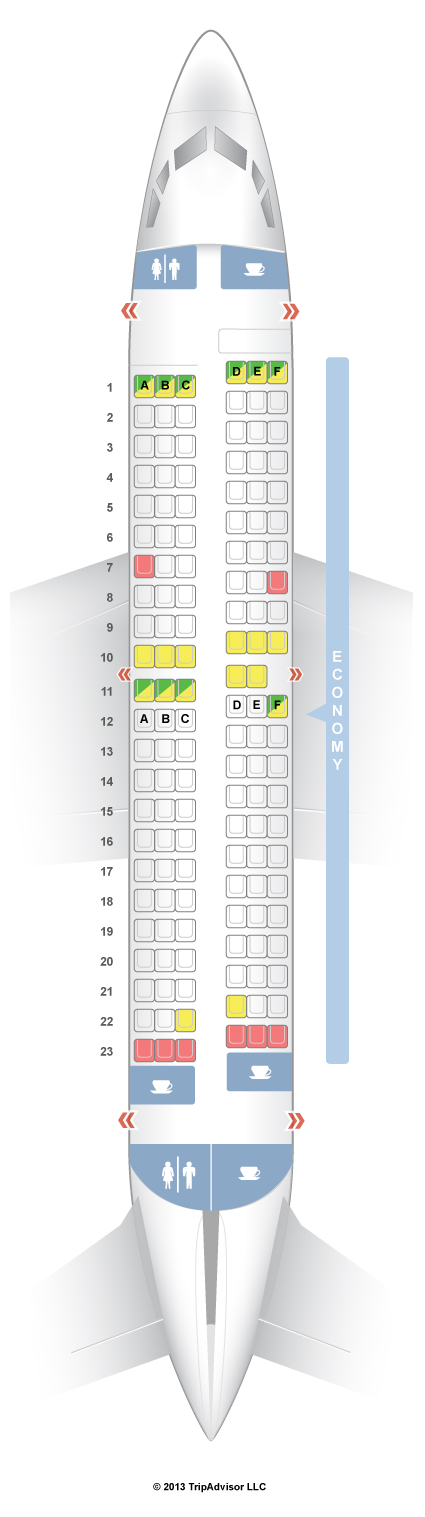 Southwest Air Seating Chart