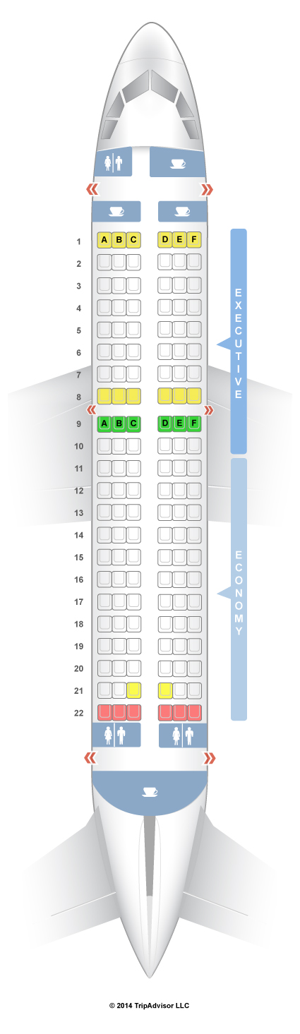 Xtra Airways Seating Chart