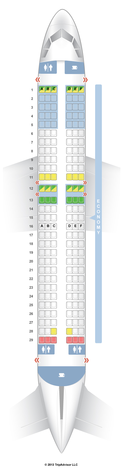 Volaris Seating Chart