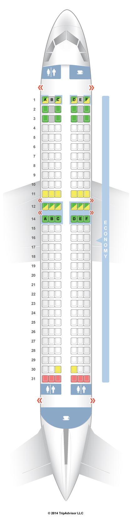 Norwegian Airlines Seating Chart