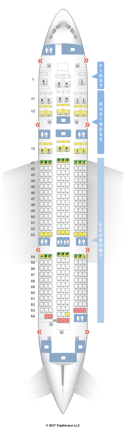 787 Airlines Seating Chart
