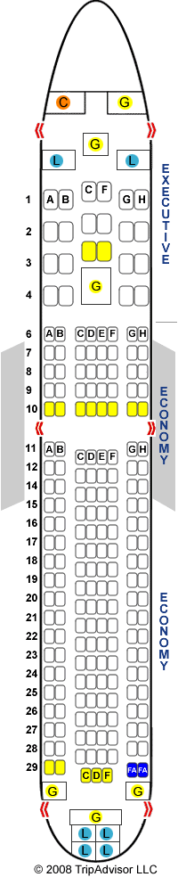 SeatGuru Seat Map Air India