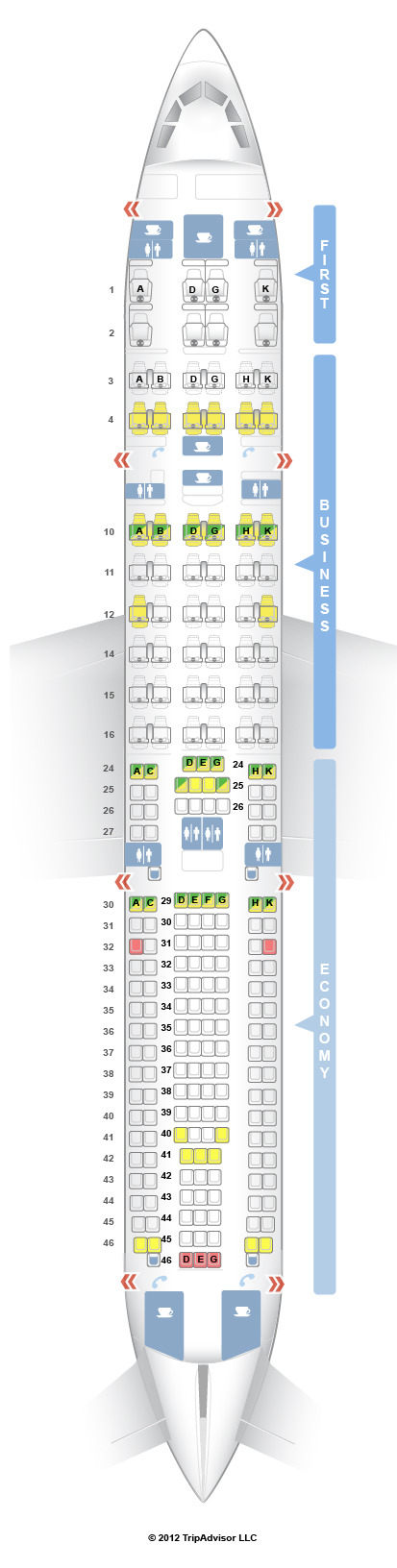 Seatguru Seat Map Lufthansa Airbus A