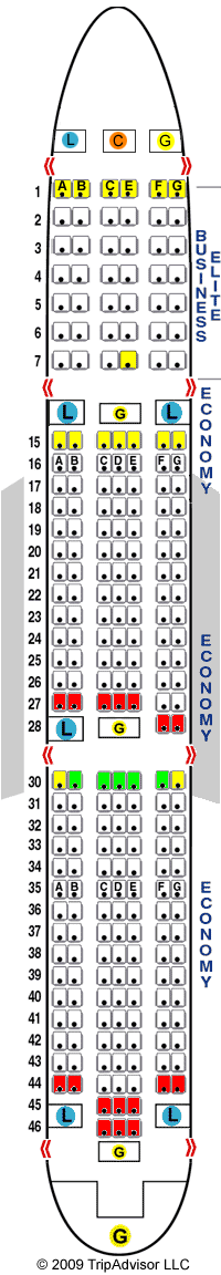 SeatGuru Seat Map Delta