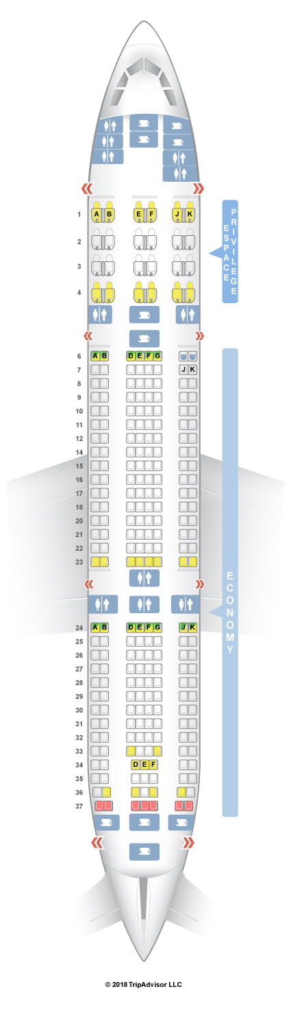 Seatguru Seat Map Tunis Air Seatguru