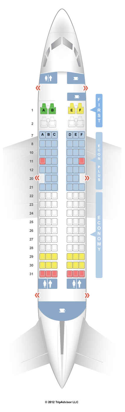 SeatGuru Seat Map United