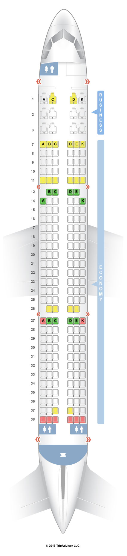 Seatguru Seat Map Avianca Seatguru