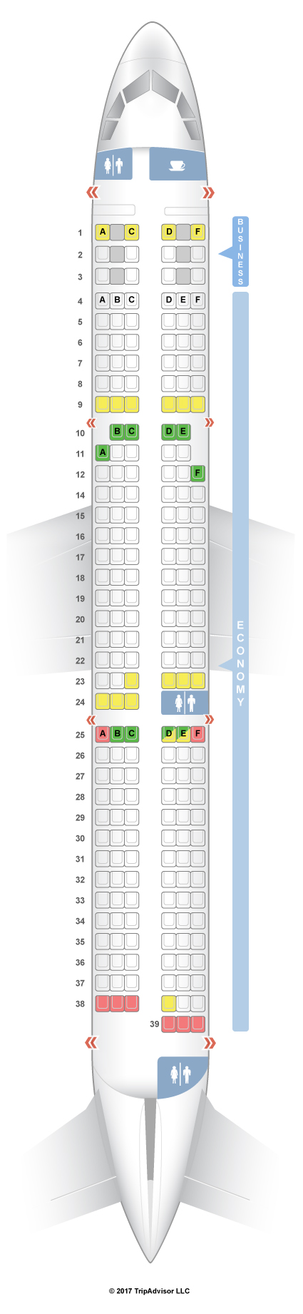 Seatguru Seat Map Swiss Seatguru