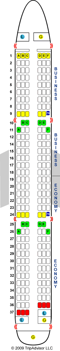 SeatGuru Seat Map SWISS