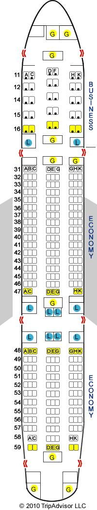 SeatGuru Seat Map Royal Brunei