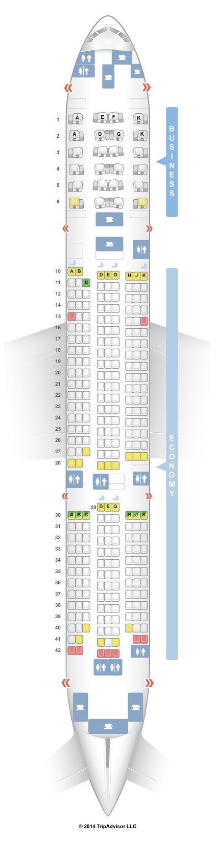 Boeing 777 Emirates Seat Guru