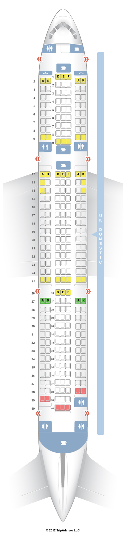 SeatGuru Seat Map British Airways