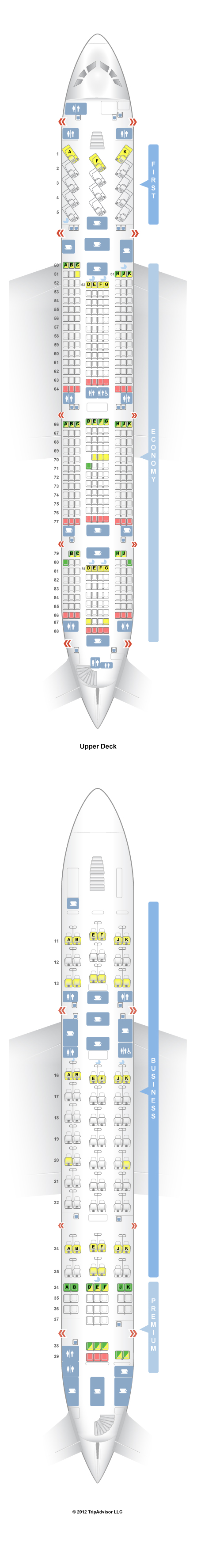 SeatGuru Seat Map Qantas