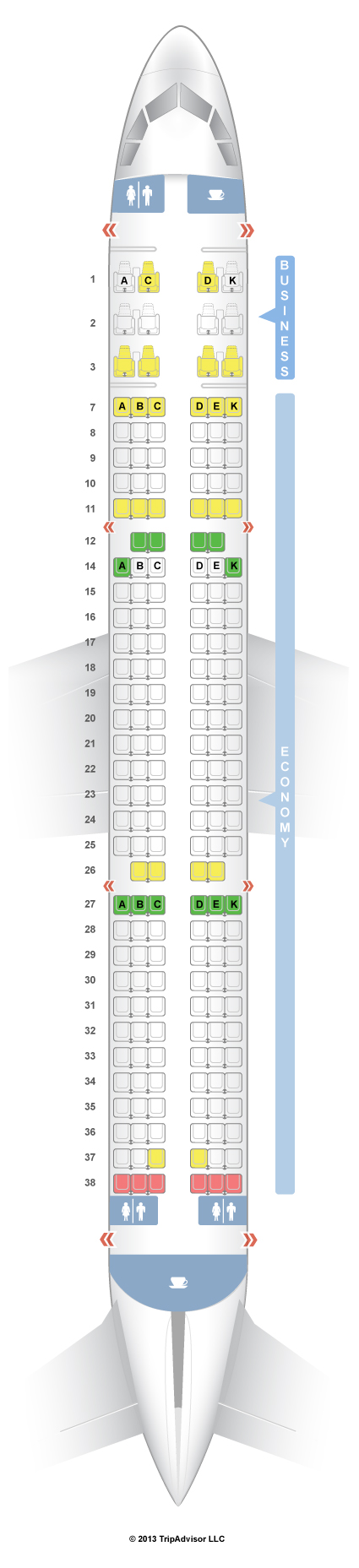 Seatguru Seat Map Taca Seatguru Seat Map Taca
