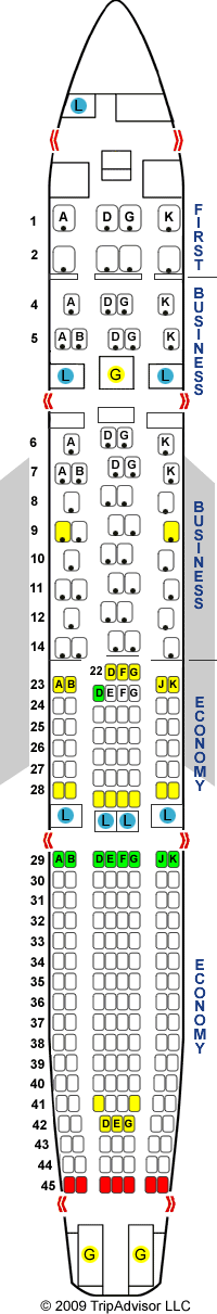 SeatGuru Seat Map SWISS