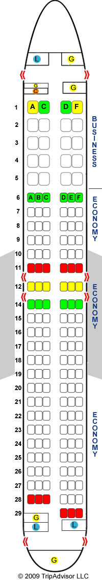 Seat Map Boeing 737 800 Turkish Airlines Best Seats In The Plane ...