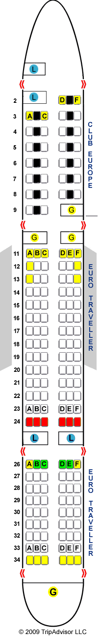 SeatGuru Seat Map British Airways