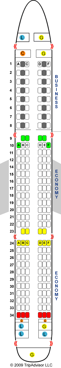 Seatguru Seat Map Turkish Airlines 