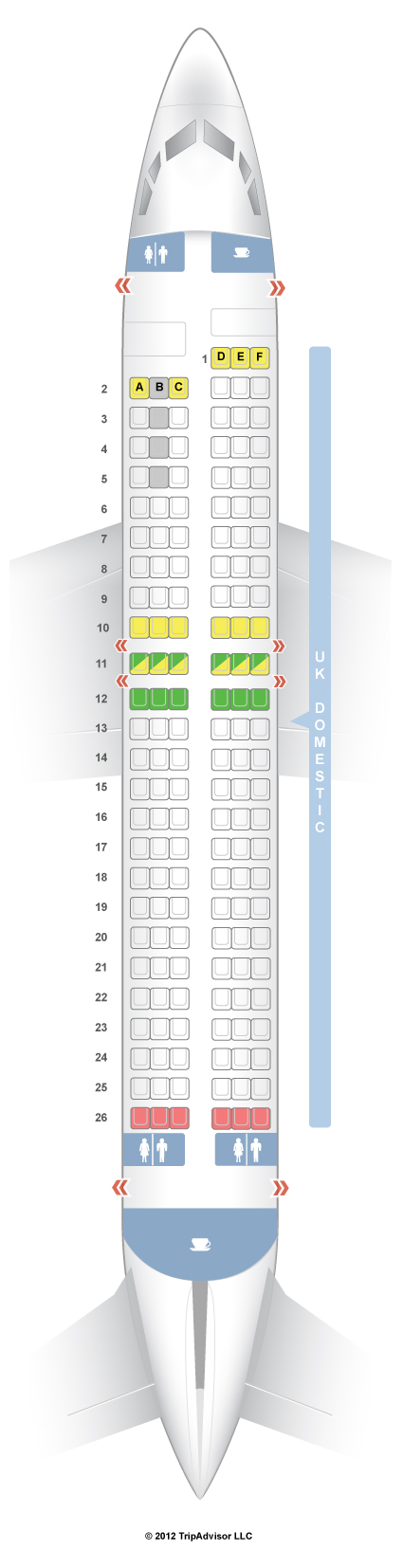 SeatGuru Seat Map British Airways