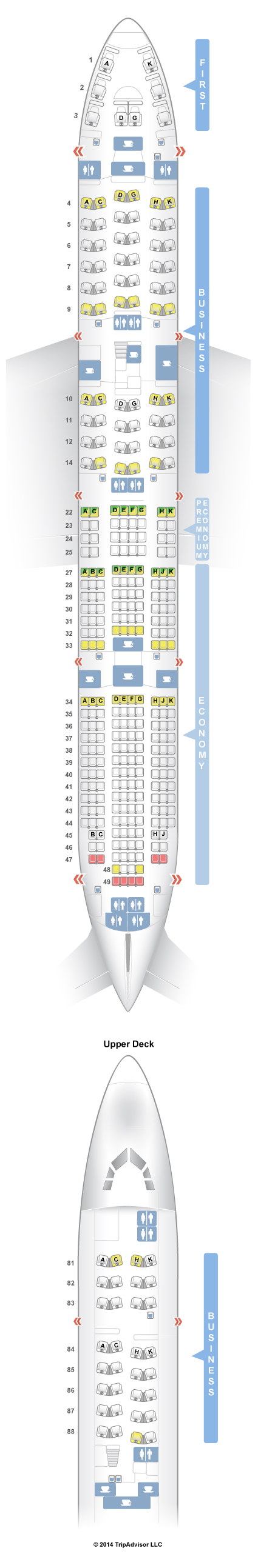 SeatGuru Seat Map Lufthansa