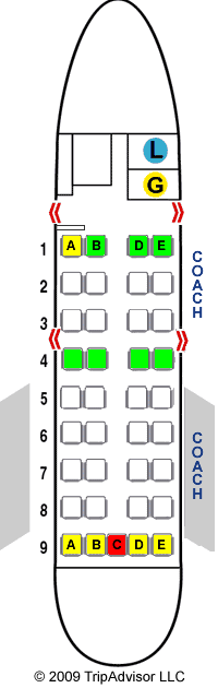 SeatGuru Seat Map Alaska Airlines