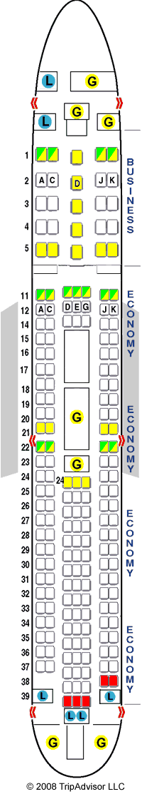 SeatGuru Seat Map Alitalia