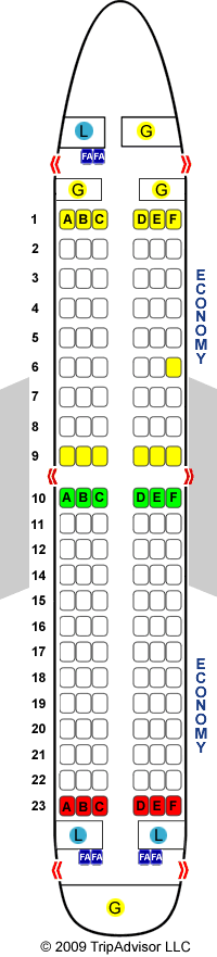 SeatGuru Seat Map Austrian