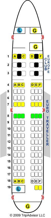 SeatGuru Seat Map British Airways