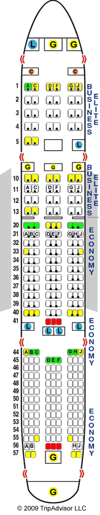 SeatGuru Seat Map Delta