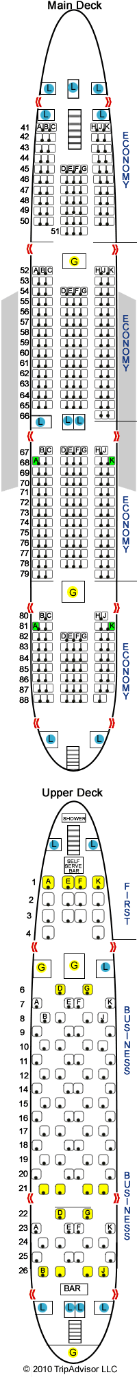 Boeing 777 200lr emirates схема салона