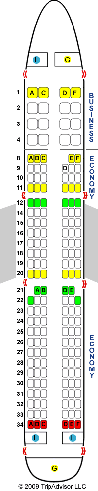 SeatGuru Seat Map Gulf Air