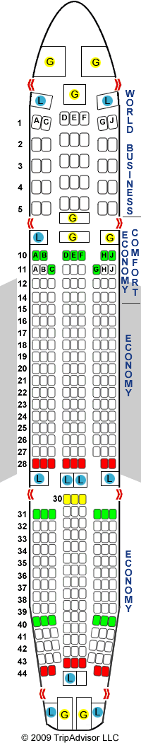 SeatGuru Seat Map KLM