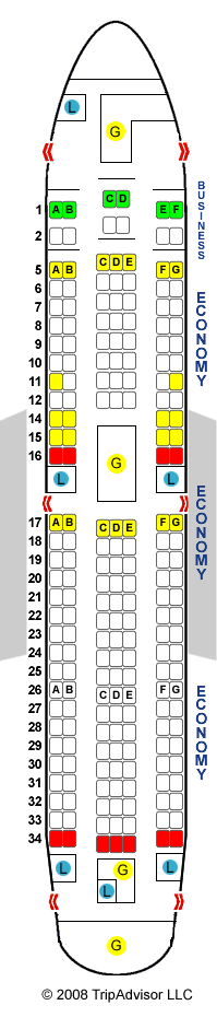 SeatGuru Seat Map LOT Polish Airlines