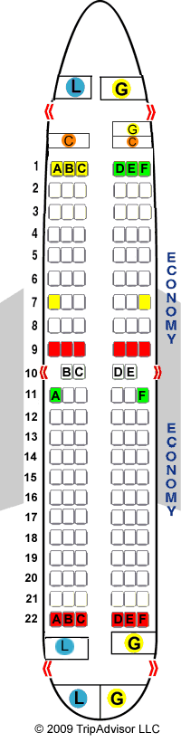 Qantas Boeing 737 800 Seating Plan