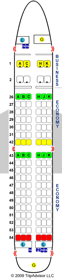 SeatGuru Seat Map Royal Brunei