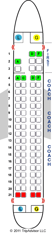 SeatGuru Seat Map US Airways