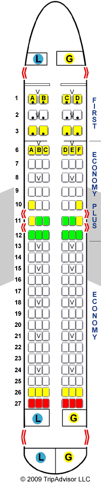 SeatGuru Seat Map United